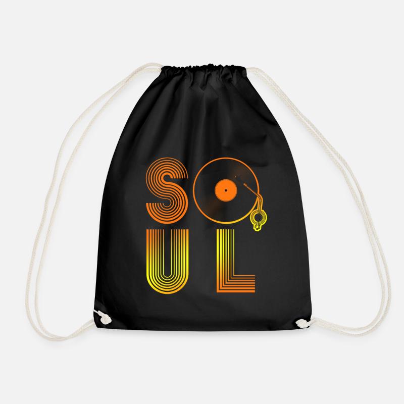 Soul Musik - Turnbeutel - Schwarz