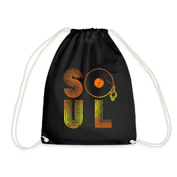 Soul music - Drawstring Bag - black - Front