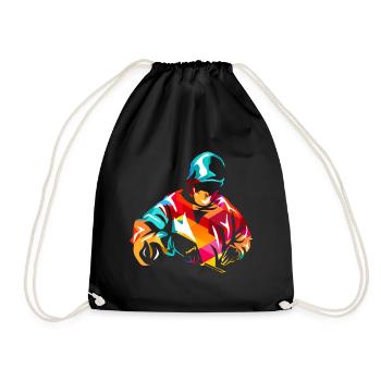 Surgeon gift - Drawstring Bag - black - Front