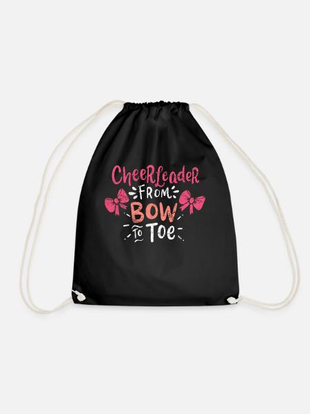Cheerleading - Turnbeutel - Schwarz