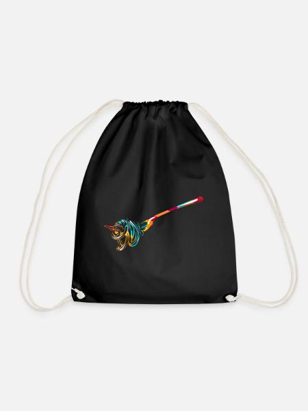Cadeau spaghetti - Sac de sport léger - noir