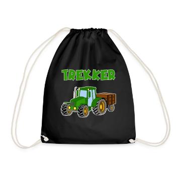 Ferme d'agriculteurs remorqueur Trekker - Sac de sport léger - noir - Devant