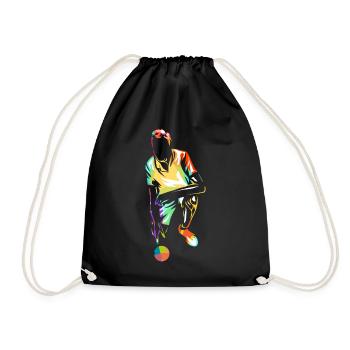 Bocce - Drawstring Bag - black - Front