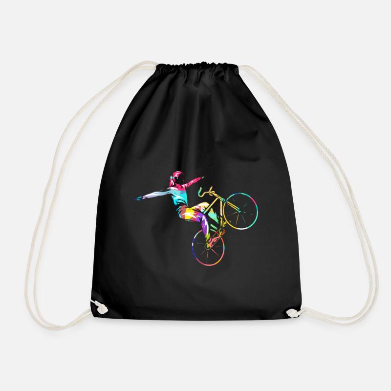 art cyclisme - Sac de sport léger - noir