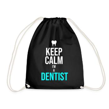 Dentist Dentist - Drawstring Bag - black - Front
