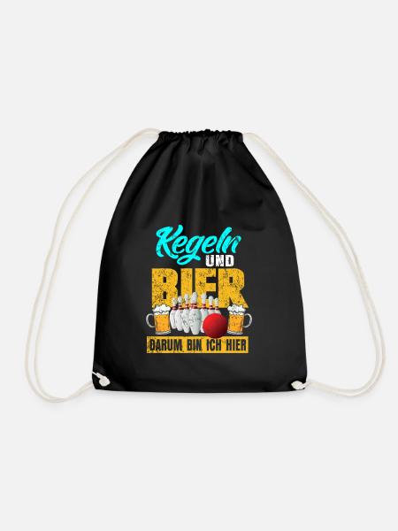 Skittles - Drawstring Bag - black