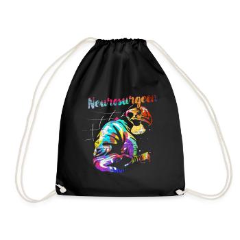 Neurosurgeon doctor - Drawstring Bag - black - Front