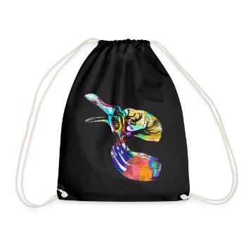Gynecologist Gift - Drawstring Bag - black - Front