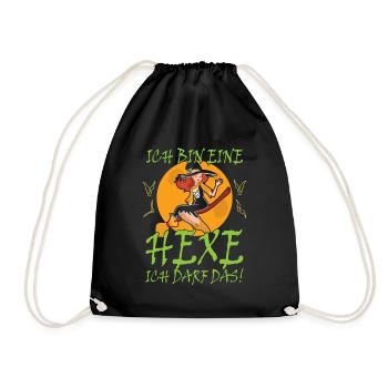 Je suis Une Sorcière Je peux Le sort des sorcières - Sac de sport léger - noir - Devant