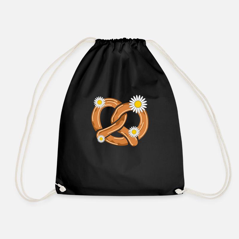 Bretzel Pretzel - Turnbeutel - Schwarz
