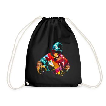 Cadeau chirurgien - Sac de sport léger - noir - Devant