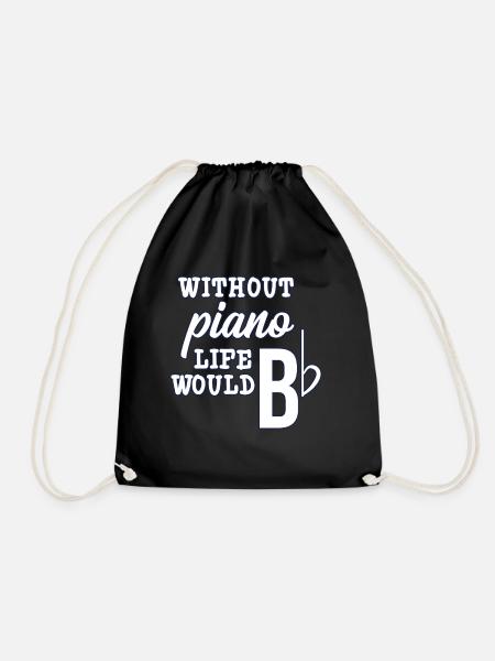 Classical music - Drawstring Bag - black