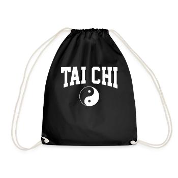 Tai chi - Drawstring Bag - black - Front