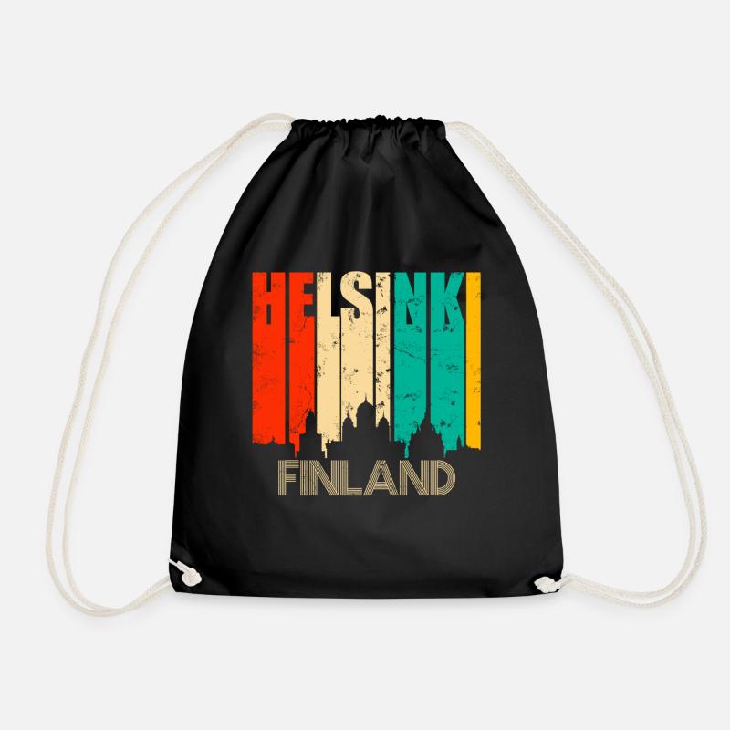 Helsinki - Turnbeutel - Schwarz