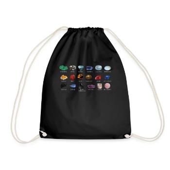Géologue Géologie Minéraux Pierres Cadeaux - Sac de sport léger - noir - Devant