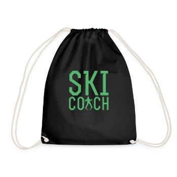 Moniteur de ski Moniteur de ski Moniteur de ski - Sac de sport léger - noir - Devant