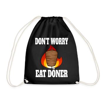 Doner Kebab Kebab - Sac de sport léger - noir - Devant
