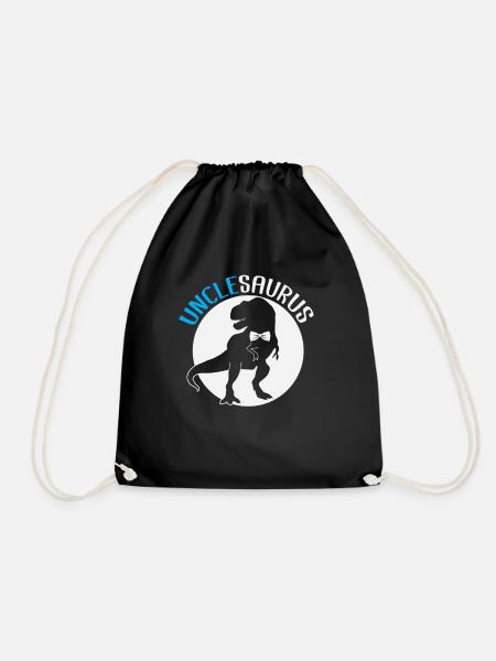 Unclesaurus - Turnbeutel - Schwarz