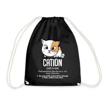 Chemist - Drawstring Bag - black - Front