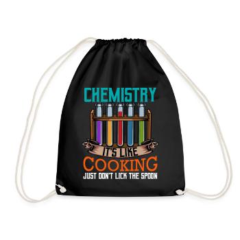 Chemist - Drawstring Bag - black - Front
