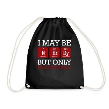 Chemist - Drawstring Bag - black - Front