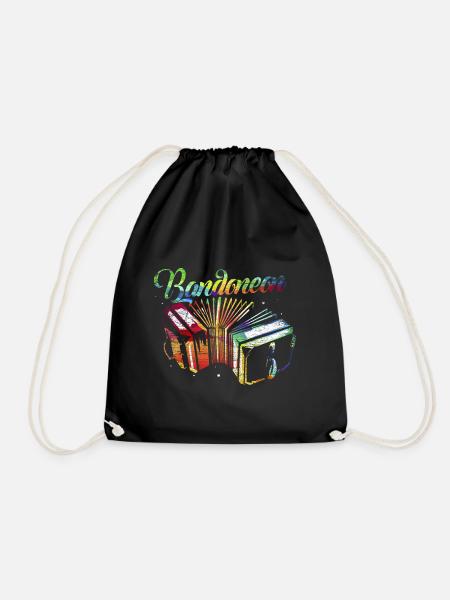 Bandoneon cadeau instrument à vent - Sac de sport léger - noir