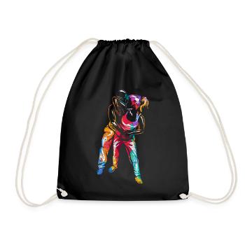 Cadeau krav maga - Sac de sport léger - noir - Devant