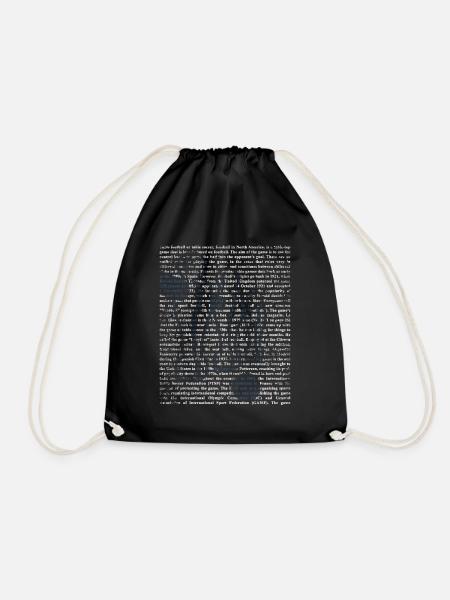 Cadeau de babyfoot - Sac de sport léger - noir