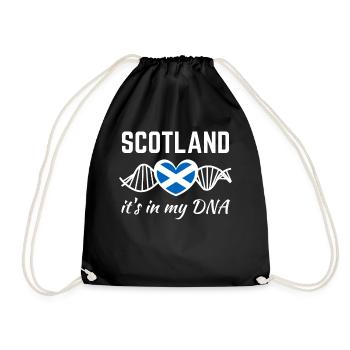 L'Ecosse est dans mon ADN - Sac de sport léger - noir - Devant