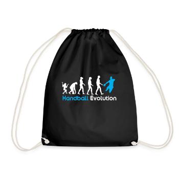 Handball Evolution - Turnbeutel - Schwarz - Vorne