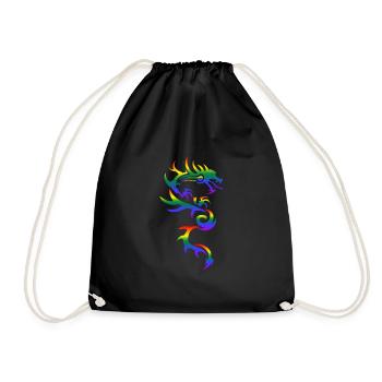 Cadeau Gay Pride - Sac de sport léger - noir - Devant