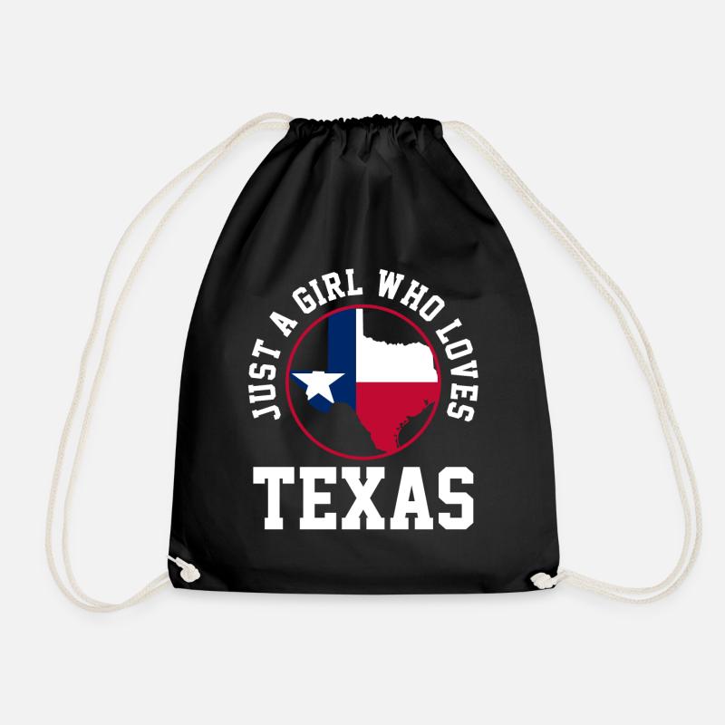 Texas - Turnbeutel - Schwarz