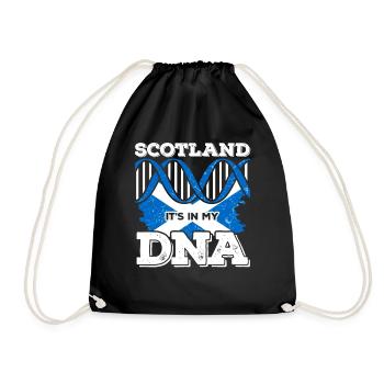 ADN écossais - Sac de sport léger - noir - Devant