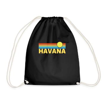Havana Havanna - Turnbeutel - Schwarz - Vorne