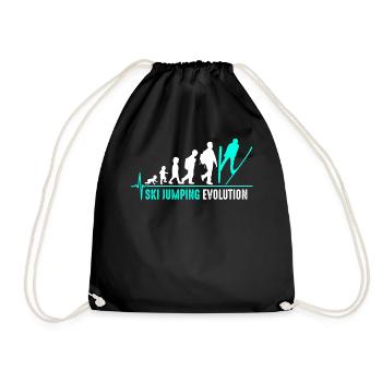 Saut à ski Evolution Naissance - Sac de sport léger - noir - Devant