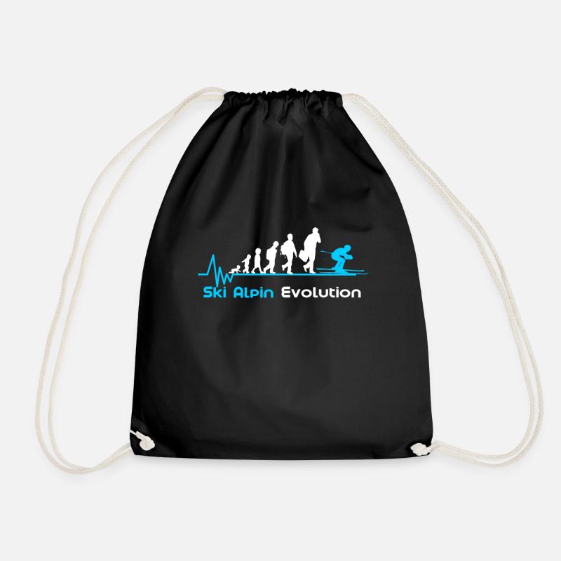 Ski Alpin Evolution - Turnbeutel - Schwarz