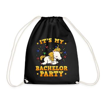 C'est mon enterrement de vie de garçon - Sac de sport léger - noir - Devant