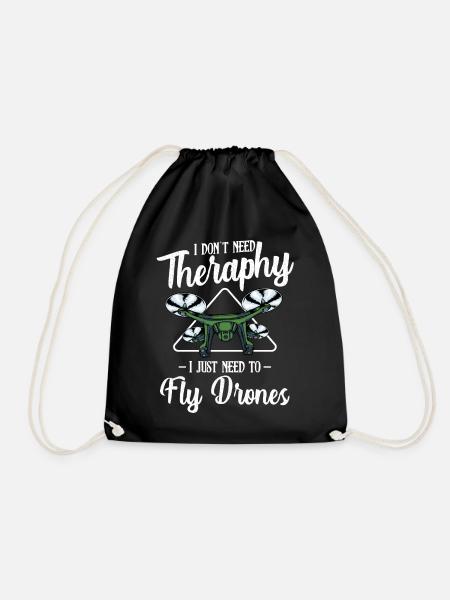 drones - Sac de sport léger - noir