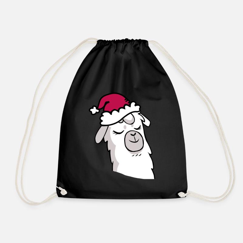Weihnachten - Turnbeutel - Schwarz