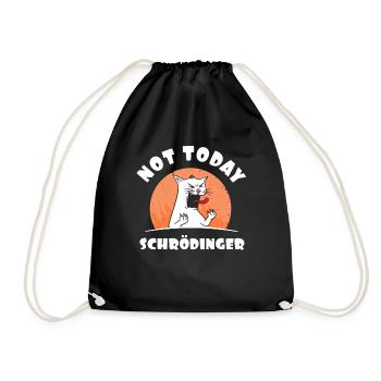 Physics Physicist Student - Drawstring Bag - black - Front