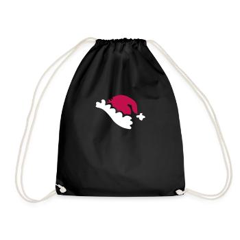 Noël - Sac de sport léger - noir - Devant