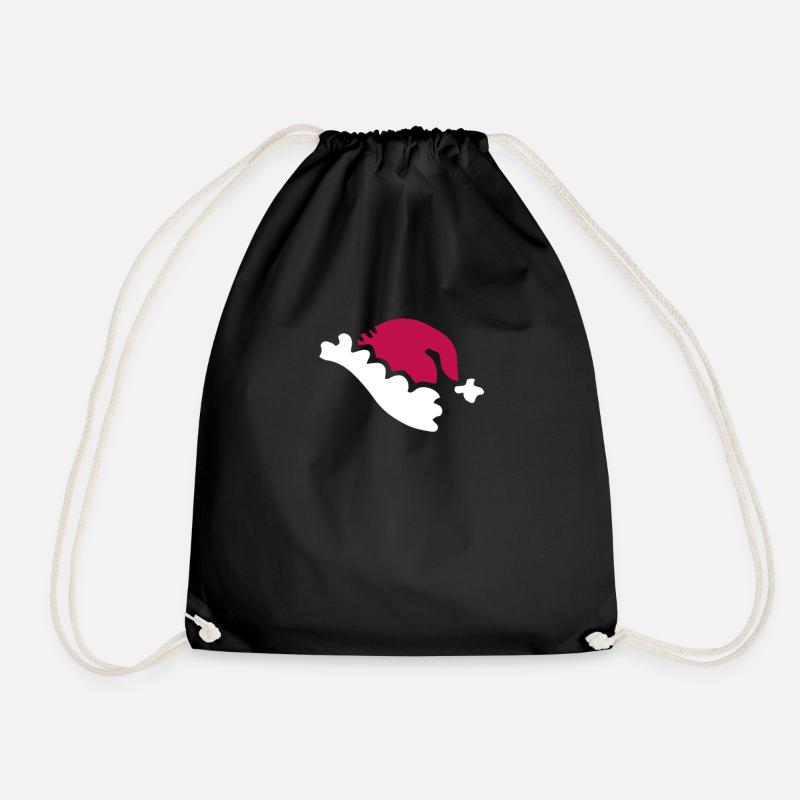 Christmas - Drawstring Bag - black