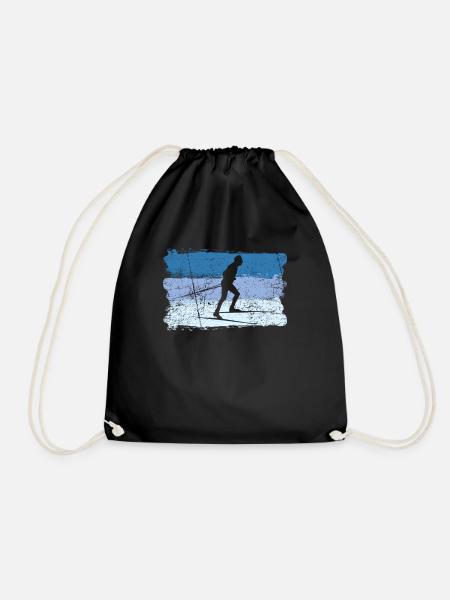 Ski ski de fond - Sac de sport léger - noir