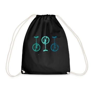 Vintage Unicycle Unicycle - Sac de sport léger - noir - Devant