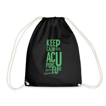 Acupuncture Praticienne Acupuncture - Sac de sport léger - noir - Devant