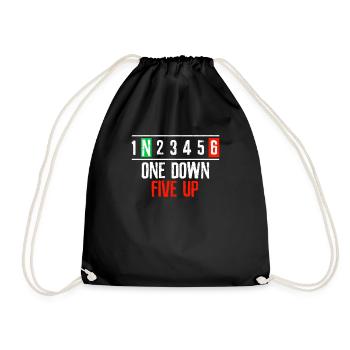 Compte à rebours moto - Sac de sport léger - noir - Devant