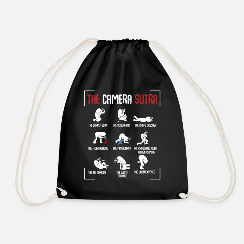 photographe - Sac de sport léger - noir