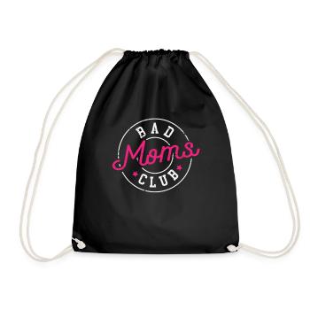 Club des mamans - Sac de sport léger - noir - Devant