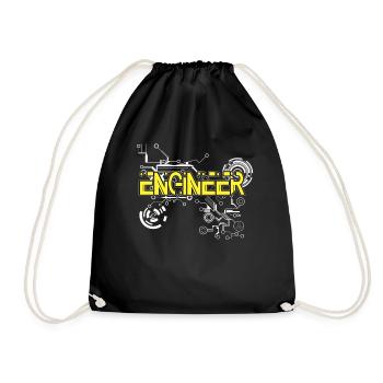 Ingénieurs ingénieurs d’ingénieurs Cadeaux - Sac de sport léger - noir - Devant