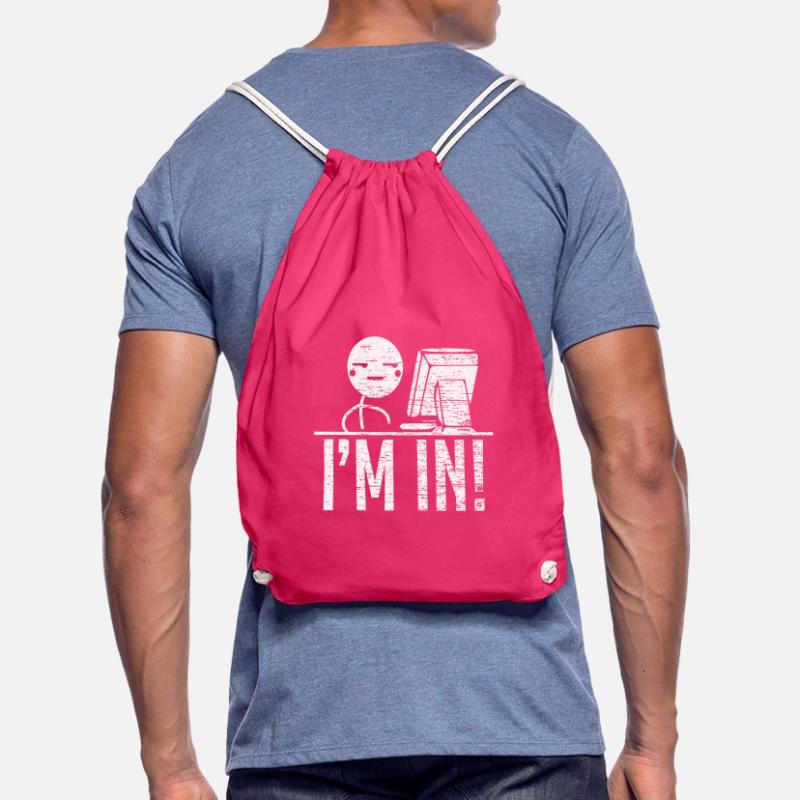 Hacking Hacking Program Coding Drawstring Bag